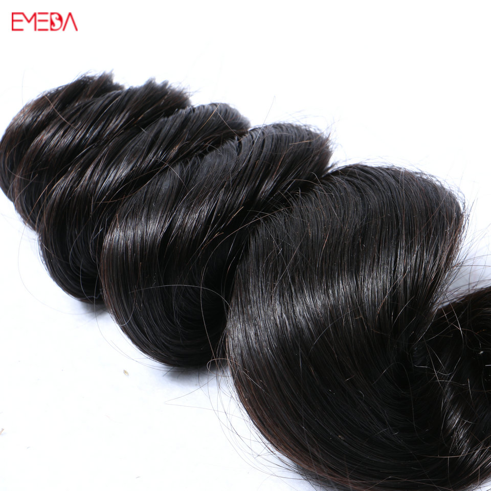 Malaysian untreated natural color hair bundle DL0004